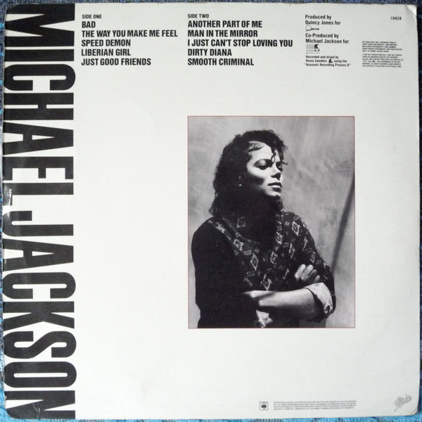 Michael Jackson - Bad | Epic (19428) - 2