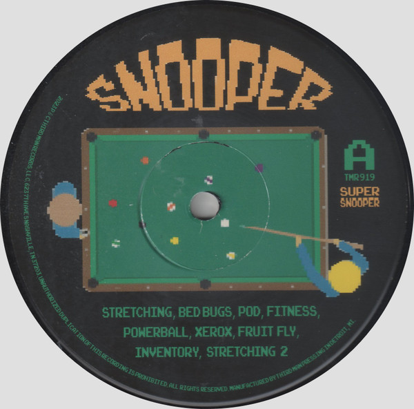 Snooper - Super Sn​õ​õ​per | Third Man Records (TMR919) - 3