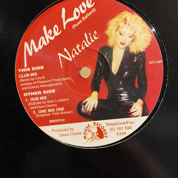 Natalie - Make Love | Mouse Records (MSEST012) - main