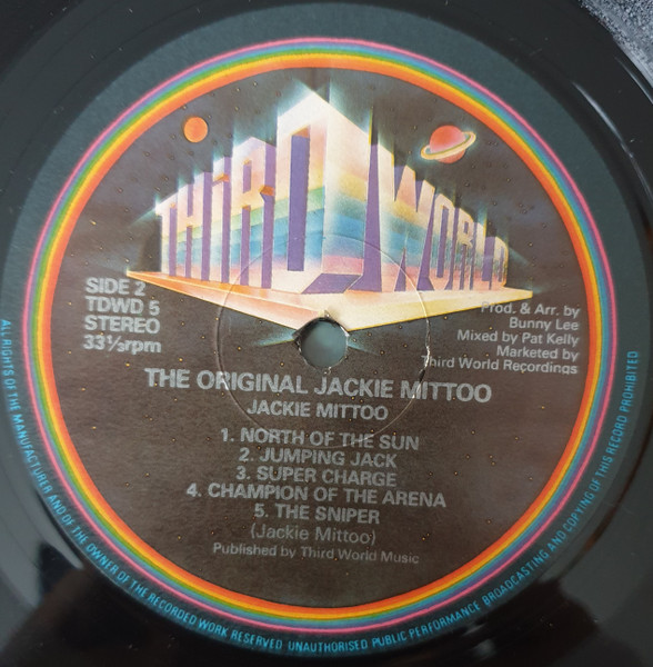 Jackie Mittoo - The Original | Third World (TDWD 5) - 4