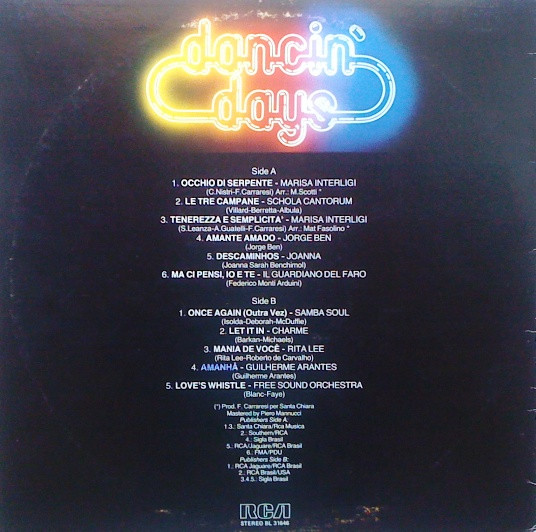 Various - Dancin' Days | RCA (BL 31646) - 2