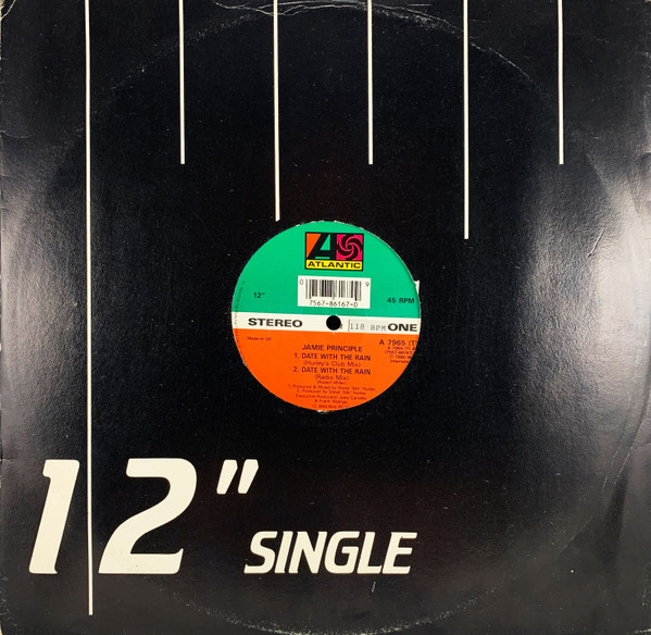 Jamie Principle - Date With The Rain | Atlantic (A 7965 T)