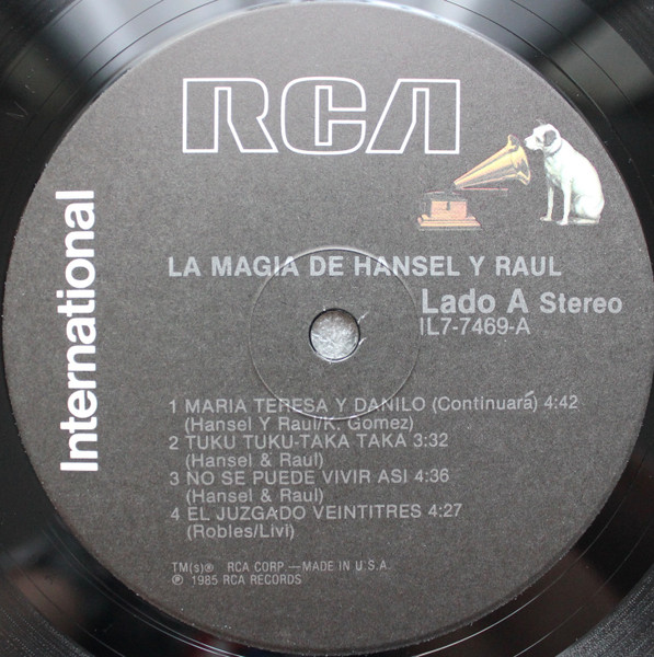 Hansel & Raul - La Magia De Hansel & Raul | RCA International (IL7-7469) - 3