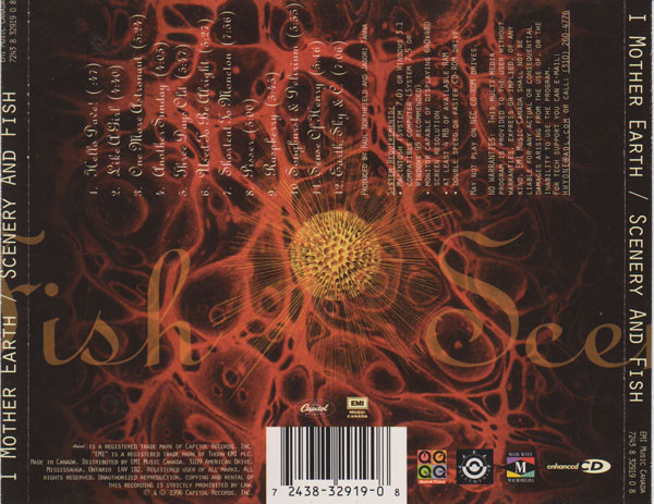 I Mother Earth - Scenery And Fish (CD) | EMI Music Canada (7243 8 32919 0 8) - 2