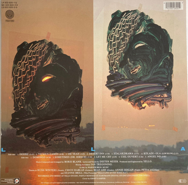 Yello - Stella | Vertigo (822 820-1) - 2