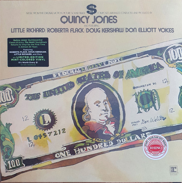 Quincy Jones - $ (Music From The Original Motion Picture Sound Track) | Reprise Records (RCV1 2051)