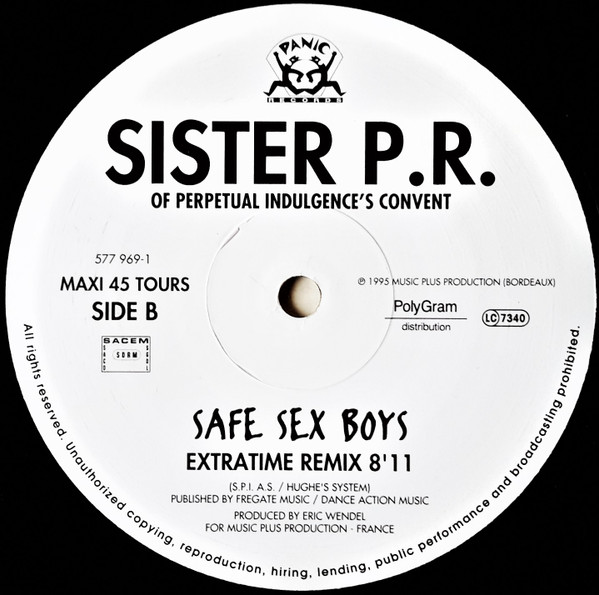 Sister P.R. - Safe Sex Boys | Panic Records (577 969-1) - 4