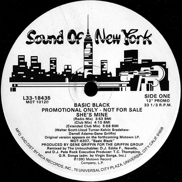 Basic Black - She's Mine | Sound Of New York (L33-18435)