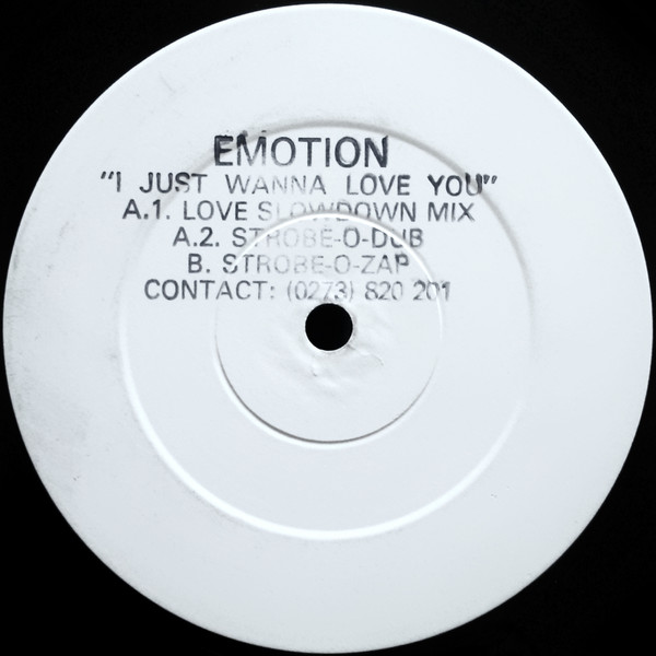 Emotion - I Just Wanna Love You | S And M (12 SAV 109)