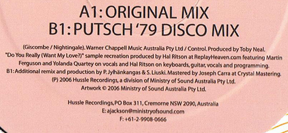 Toby Neal - Do You Really Want (My Love?) | Hussle Recordings (HUSSY046)