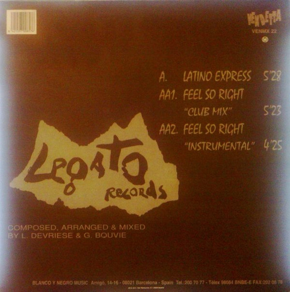 L&G Project - Latino Express | Vendetta Records (VENMX 22) - 2