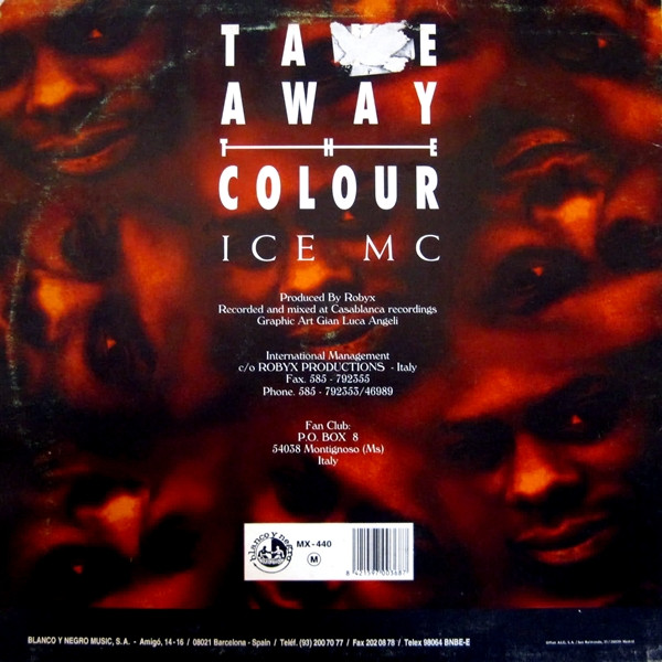 ICE MC - Take Away The Colour | Blanco Y Negro (MX 440) - 2