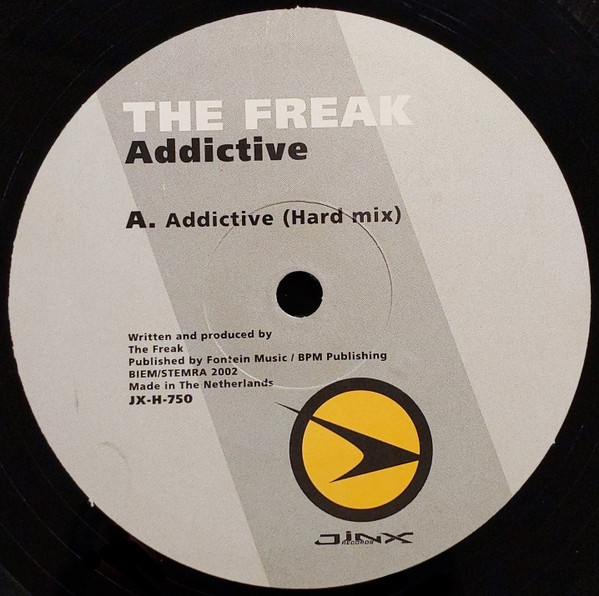 The Freak - Addictive | Jinx Records (JX-H-750) - 3 The Freak - Addictive | Jinx Records (JX-H-750) - 3