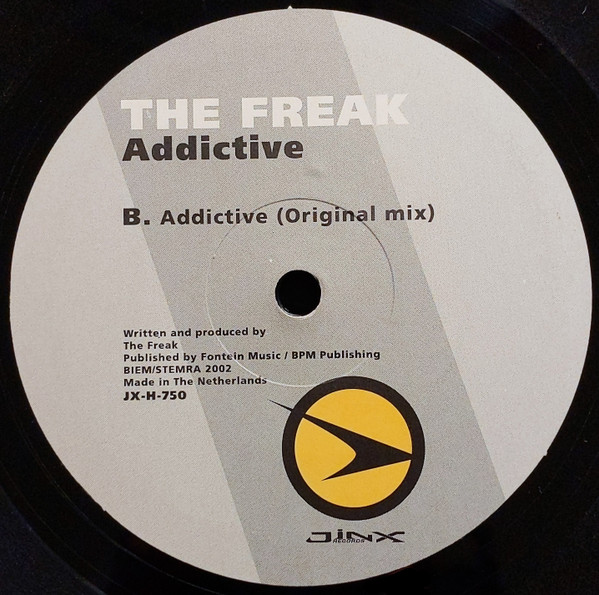 The Freak - Addictive | Jinx Records (JX-H-750) - 4 The Freak - Addictive | Jinx Records (JX-H-750) - 4