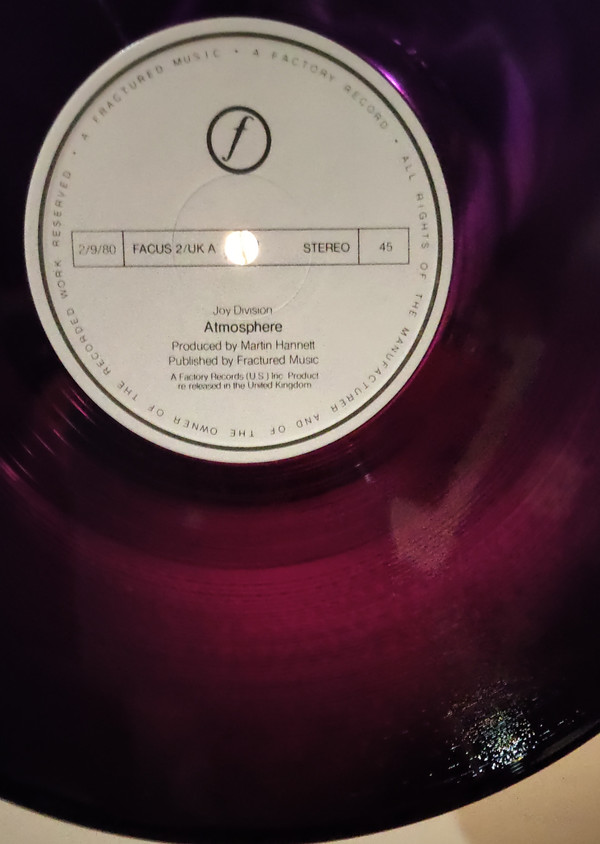 Joy Division - Atmosphere | Factory (FACUS 2/UK) - 8