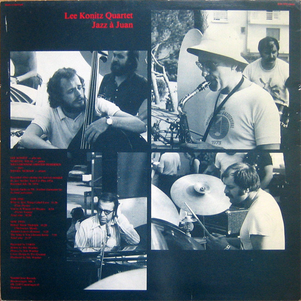 The Lee Konitz Quartet - Jazz À Juan | SteepleChase (SCS-1072) - 2