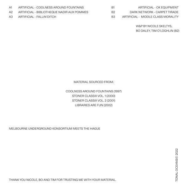 Artificial , Dark Network - Stoner Classix Selected | Tonal Oceans (TNL-OCS002) - 2 Artificial , Dark Network - Stoner Classix Selected | Tonal Oceans (TNL-OCS002) - 2