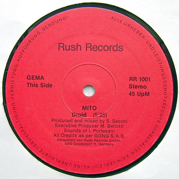Mito - Droid | Rush Records (RR 1001) - 3
