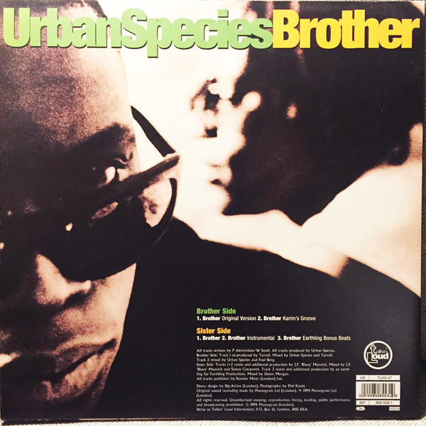 Urban Species - Brother | Talkin' Loud (TLKX 47) - 2 Urban Species - Brother | Talkin' Loud (TLKX 47) - 2
