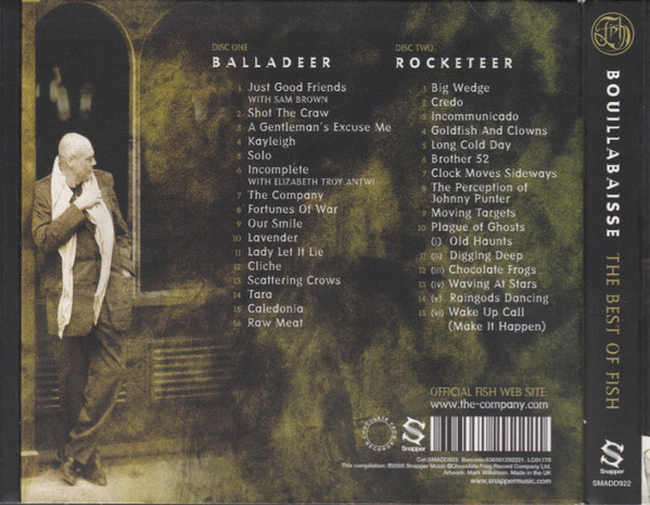 Fish - Bouillabaisse: The Best Of Fish | Snapper Music (SMADD922) - 2 Fish - Bouillabaisse: The Best Of Fish | Snapper Music (SMADD922) - 2