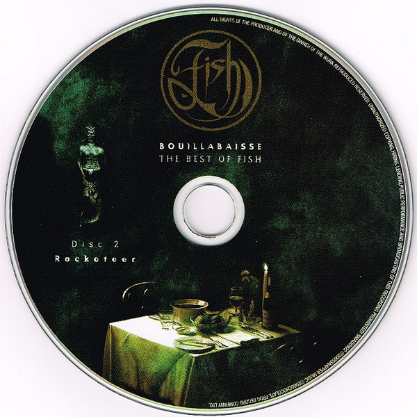 Fish - Bouillabaisse: The Best Of Fish | Snapper Music (SMADD922) - 4 Fish - Bouillabaisse: The Best Of Fish | Snapper Music (SMADD922) - 4