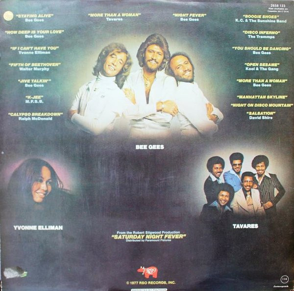 Various - Saturday Night Fever (The Original Movie Sound Track) | RSO (2658 123) - 3