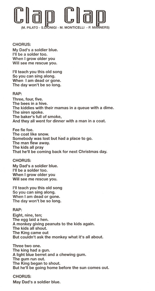 Mauro Pilato & Max Monti , Gam Gam - Clap Clap | Volumex (VOL 95-03) - 3