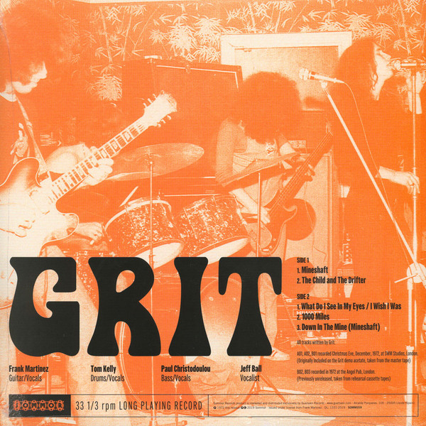 Grit - Grit | Sommor (Somm059) - 2
