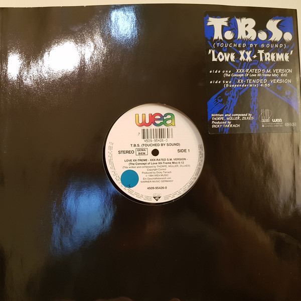 T.B.S. (Touched By Sound) - Love XX-Treme | WEA (4509-95426-0)