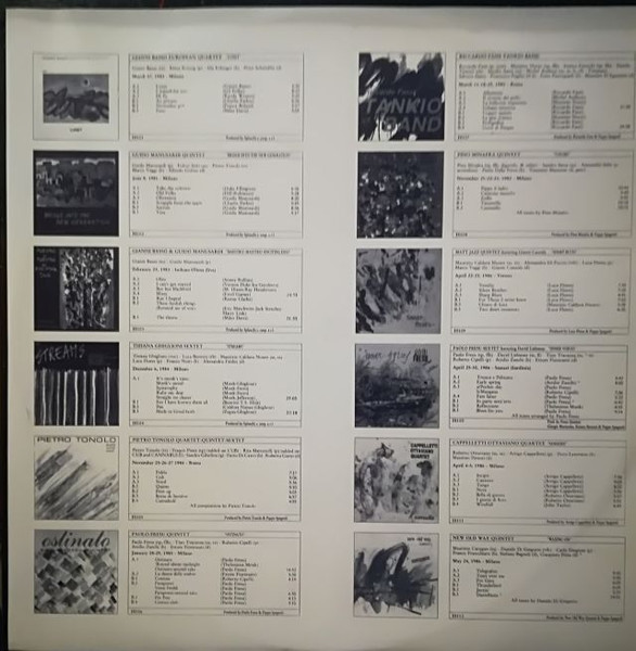 011 Jazz Sextet Featuring Bobby Porcelli - Bursting | Splasc Records (H 114) - 4