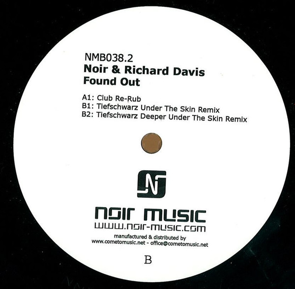 Noir & Richard Davis - Found Out | Noir Music (NMB038.2) - main