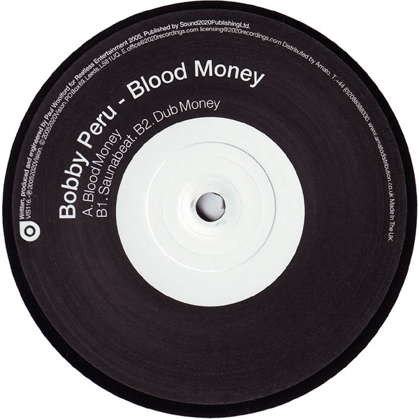Bobby Peru - Blood Money | 20:20 Vision (VIS116) - 3