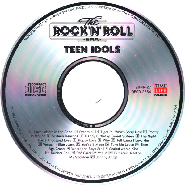 Various - Teen Idols | Time Life Music (2RNR-27) - 3