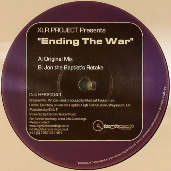 XLR Project - Ending The War | High Fish Recordings (HFR2004-1) - main
