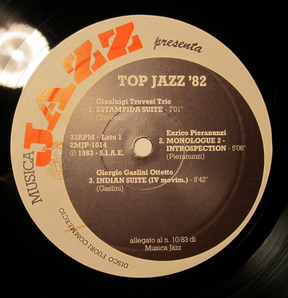 Various - Top Jazz In Italy | Musica Jazz (2 MJP 1014) - 3