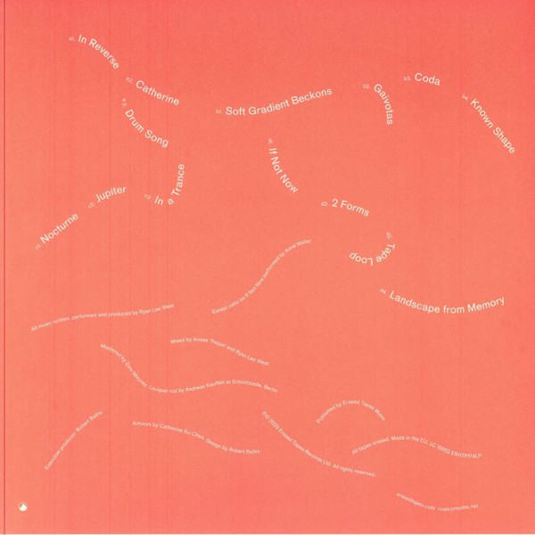 Rival Consoles - Landscape From Memory | Erased Tapes Records (ERATP174LP) - 2