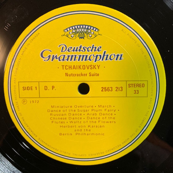 Pyotr Ilyich Tchaikovsky / Herbert von Karajan , Berliner Philharmoniker - A Joy Forever Special Limited Edition 2 (Limited Edition) [Vinyl] | Deutsche Grammophon (2563 213) - 3