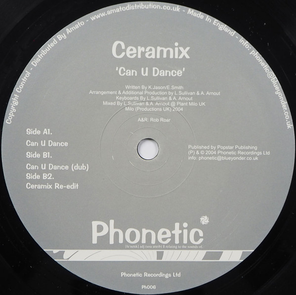 Ceramix - Can You Dance | Phonetic Recordings (PH006)