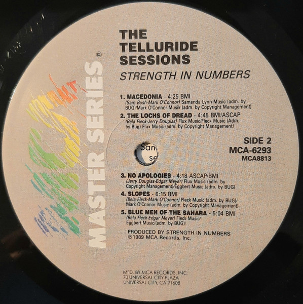 Strength In Numbers - The Telluride Sessions | MCA Records (MCA-6293) - 4