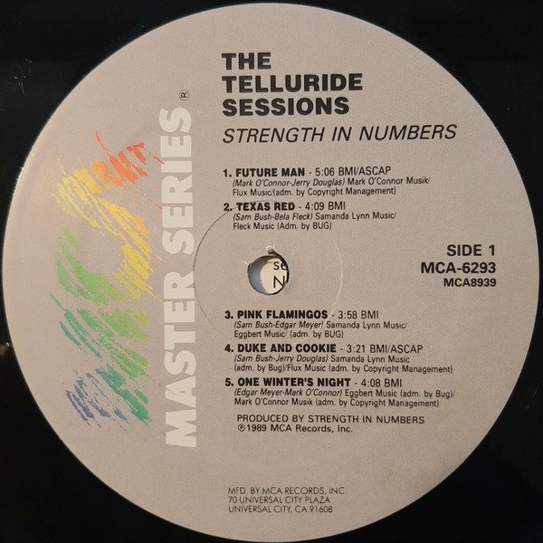 Strength In Numbers - The Telluride Sessions | MCA Records (MCA-6293) - 3