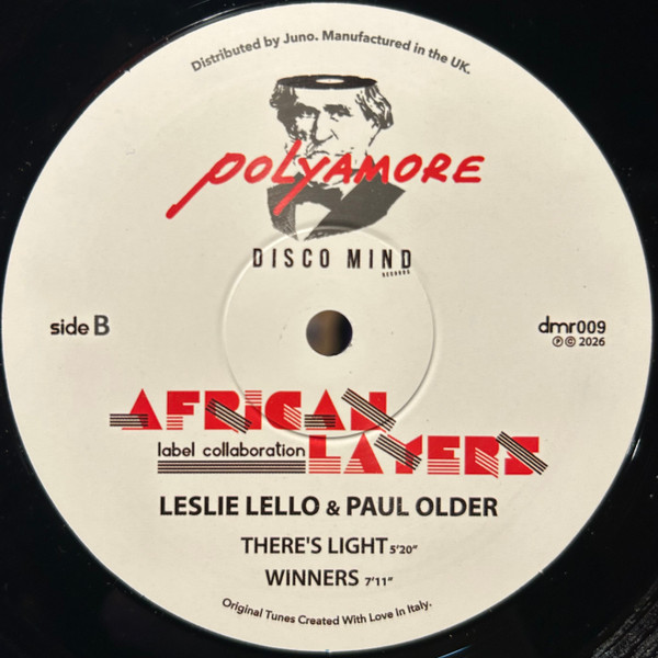 Leslie Lello & Paul Older - African Layers | Disco Mind Records (DMR009) - 2