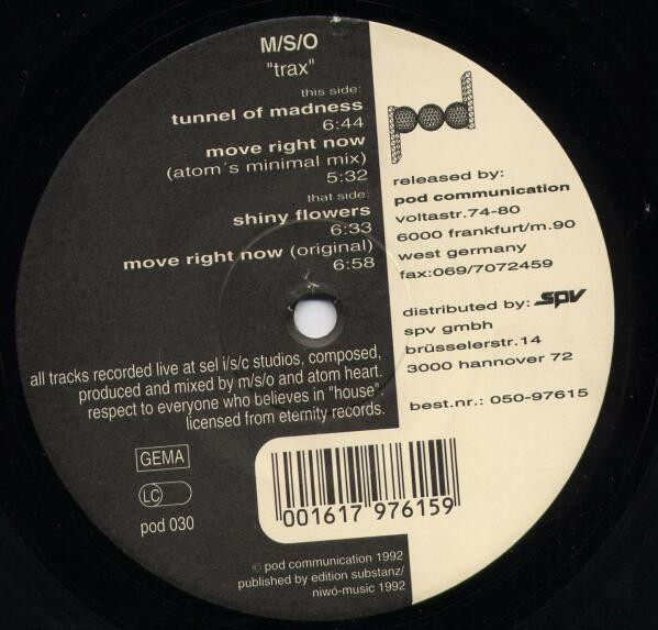 M/S/O - Trax | Pod Communication (POD 030)