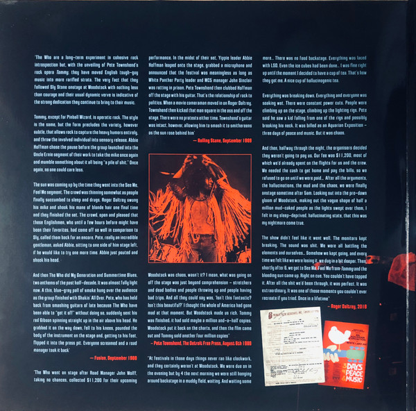 The Who - Woodstock ‘69 | London Calling (LC2LPC5038) - 2 The Who - Woodstock ‘69 | London Calling (LC2LPC5038) - 2