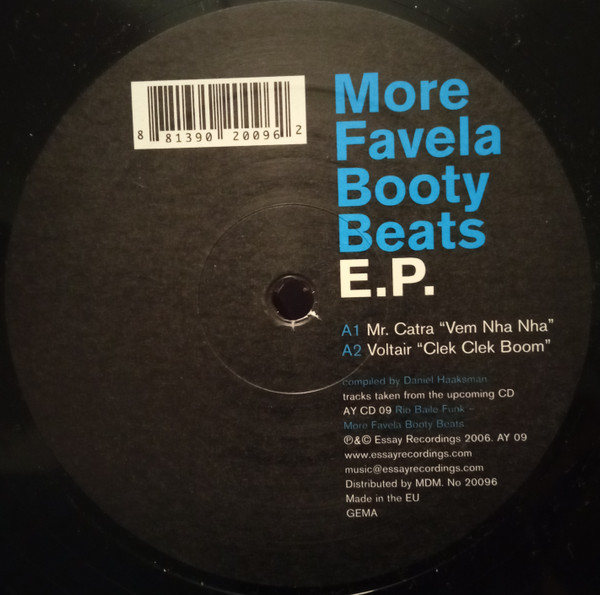 Various - More Rio Baile Funk Favela Booty Beats EP | Essay Recordings (AY 09) Various - More Rio Baile Funk Favela Booty Beats EP | Essay Recordings (AY 09)