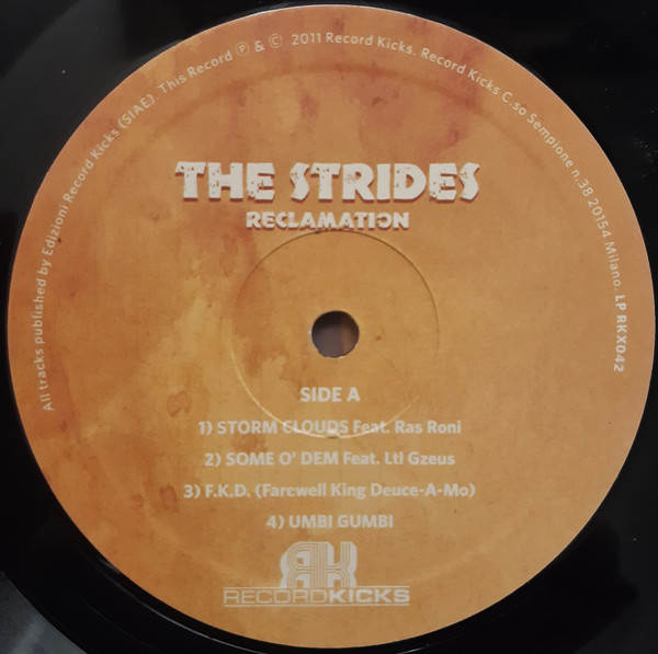 The Strides - Reclamation | Record Kicks (RKX042) - 3