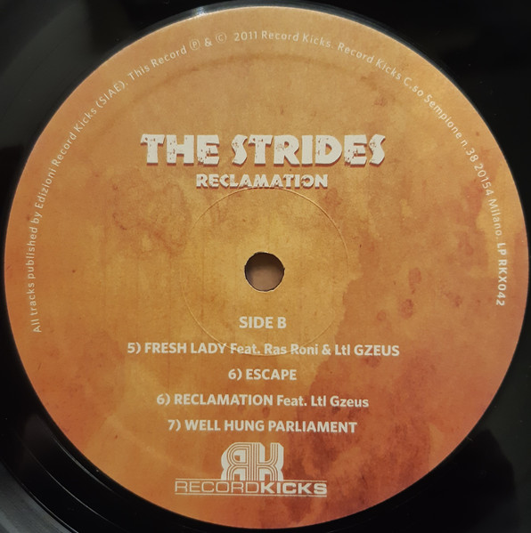 The Strides - Reclamation | Record Kicks (RKX042) - 4