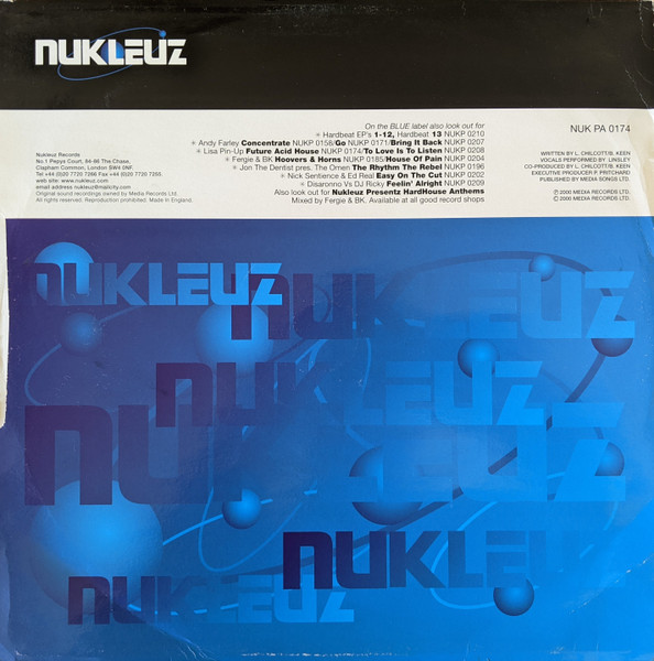 Hardbeat Presents Lisa Pin-Up - Future Acid House (Remixes) | Nukleuz (NUKPA 0174) - 2