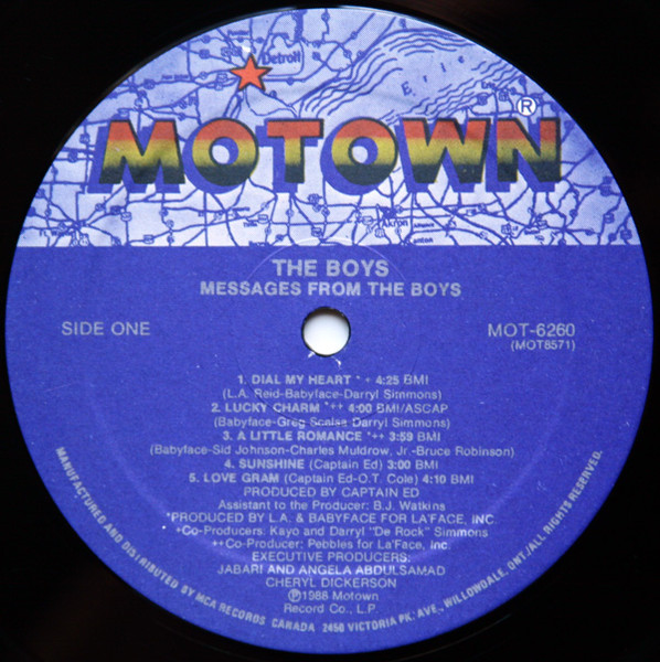 The Boys - Messages From The Boys | Motown (MOT-6260) - 3 The Boys - Messages From The Boys | Motown (MOT-6260) - 3