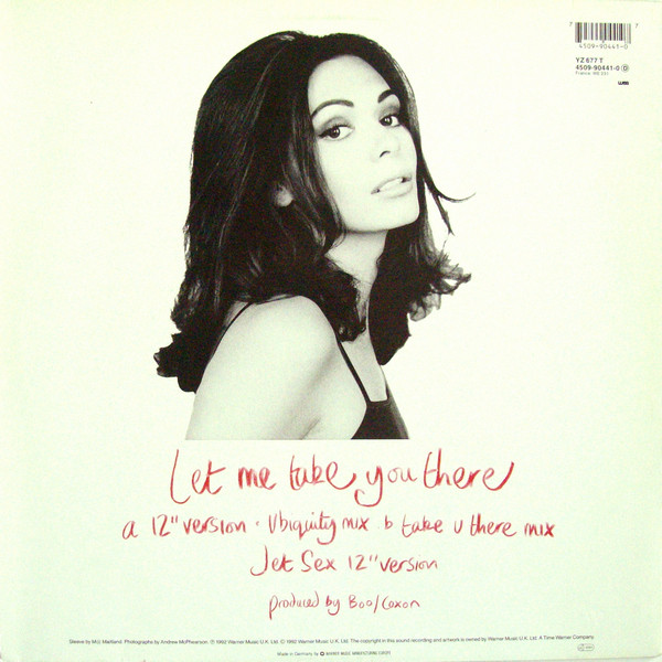 Betty Boo - Let Me Take You There | WEA (YZ 677 T)