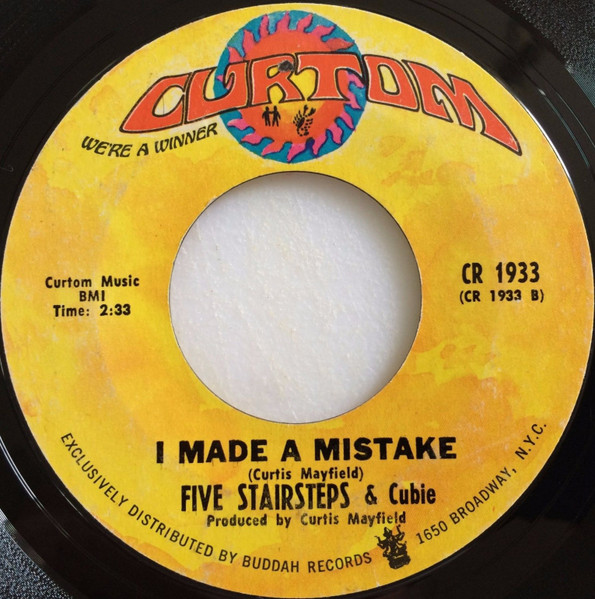 Five Stairsteps - Stay Close To Me | Curtom (CR 1933) - 2